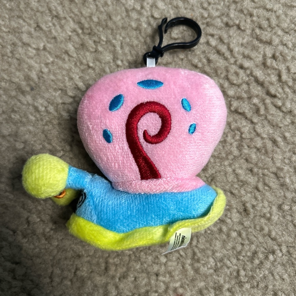 Rare Blind Bag Gary Pink Blue Yellow SpongeBob Plush